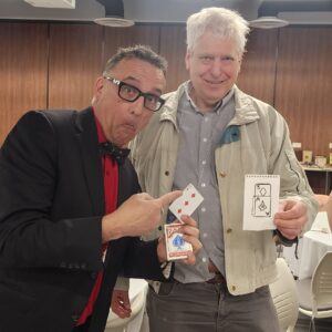 Magician and Joel square